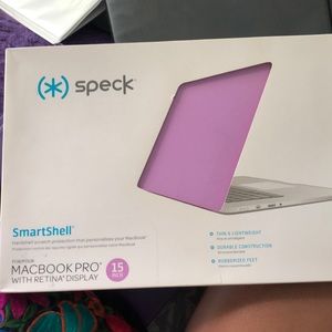 Purple MacBook Pro 15 inch Speck case